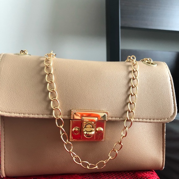 Beige hand bag - Picture 1 of 6
